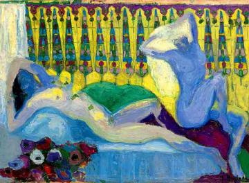 The Odalisques Artwork by Hermen Anglada Camarasa