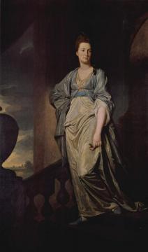 Portrait Of Mrs. Verelst Artwork by George Romney