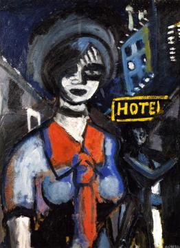 Girl with a Red Tie Artwork by Auguste Chabaud