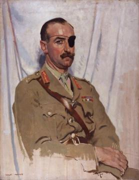Sir Adrian Carton De Wiart Artwork by Sir William Orpen