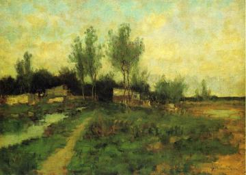 Country Path Artwork by John Twachtman