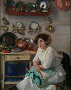 La cocina Artwork by Jose Maria Lopez Mezquita