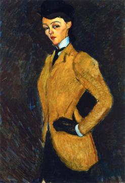 Horsewoman Artwork by Amedeo Modigliani