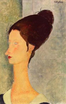 Jeanne Hebuterne Artwork by Amedeo Modigliani
