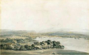 A View Of Geneva Artwork by Joseph Mallord William Turner