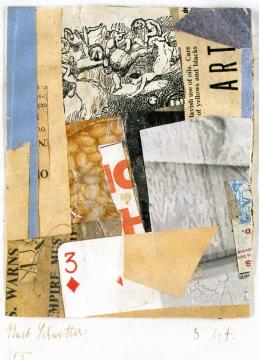 Merz XI 3 Art Artwork by Kurt Schwitters