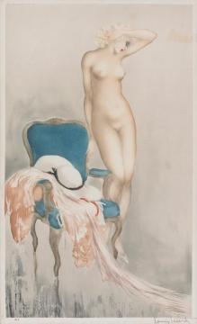 Fair Model Artwork by Louis Icart