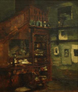 The Studio Artwork by Carl Eduard Schuch