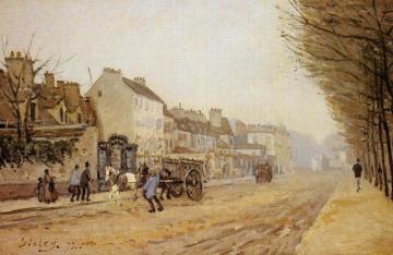 Boulevard Heloise, Argenteuil Artwork by Alfred Sisley