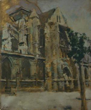 Le Marche Aux Loques Artwork by Walter Richard Sickert