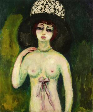 The Lace Hat Artwork by Kees Van Dongen