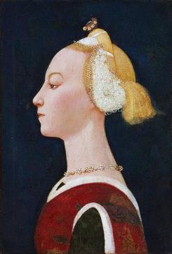 Portrait Of A Lady Artwork by Paolo Uccello
