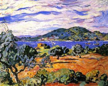 Anthèor Bay Artwork by Louis Valtat