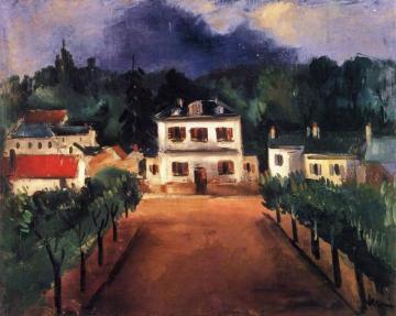 Landscape With City Hall Artwork by Maurice De Vlaminck