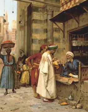 Driving A Bargain Artwork by Arthur von Ferraris