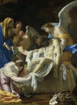 The Entombment Artwork by Simon Vouet