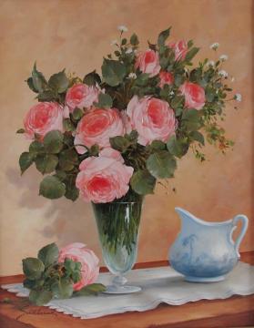 Roses Artwork by Heinz Scholnhammer