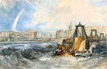 The Chain Pier, Brighton Artwork by Joseph Mallord William Turner