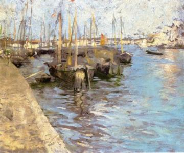 Provincetown Harbor Artwork by Charles W. Hawthorne
