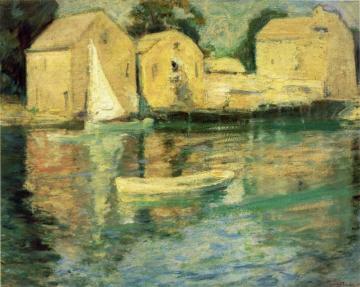 Cos Cob Artwork by John Twachtman