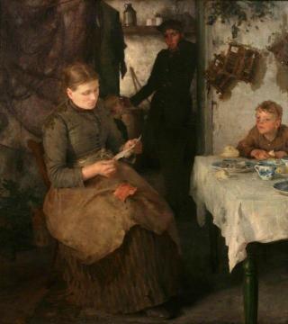 The Message Artwork by Henry Scott Tuke