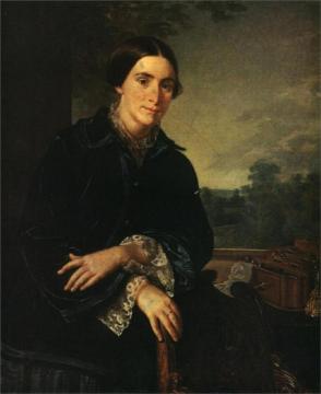 Portrait Of E.a. Selivanovskaya Artwork by Vasily Tropinin