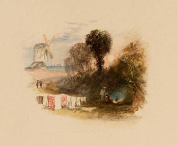 Rogers's 'Poems' - The Gipsy Artwork by Joseph Mallord William Turner