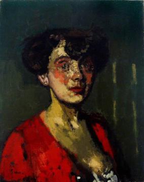 Head Of A Woman Artwork by Walter Richard Sickert