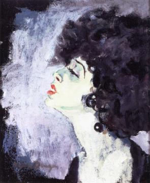 Chanteuse Artwork by Kees Van Dongen