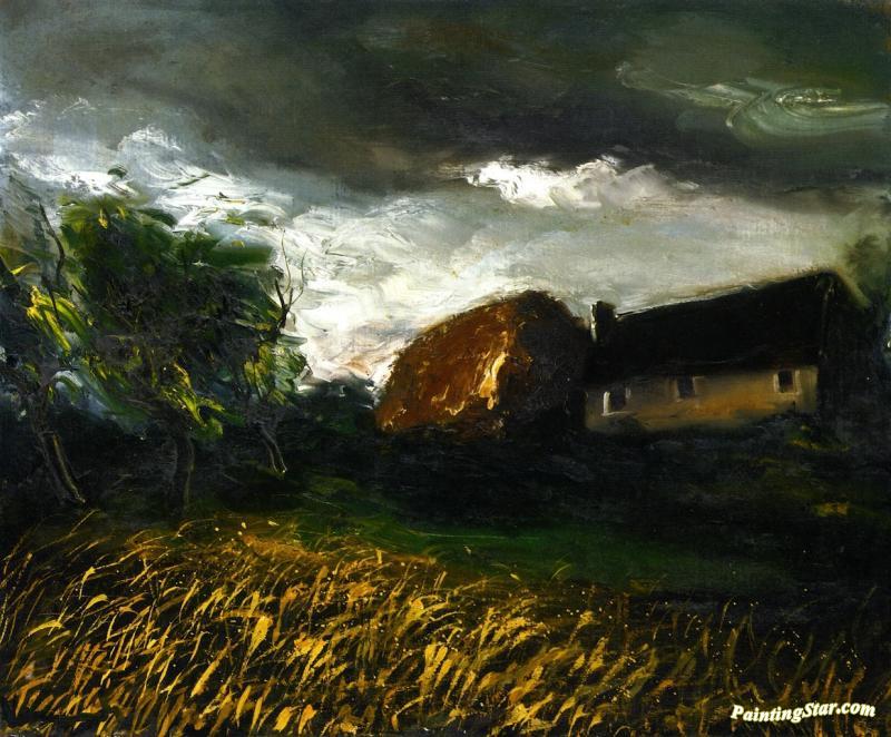 Landscape At Brezolles Artwork by Maurice De Vlaminck