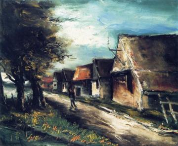 On The Road Artwork by Maurice De Vlaminck