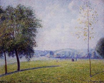 Primrose Hill, Regent's Park Artwork by Camille Pissarro