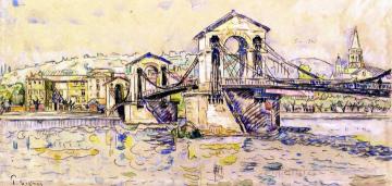 Le Pont De Bourg Saint-andeol Artwork by Paul Signac