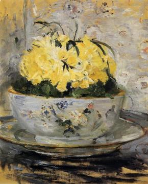Daffodils Artwork by Berthe Morisot