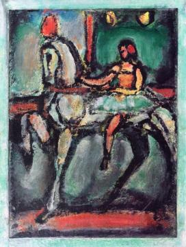 The LIttle Equestrian Artwork by Georges Rouault