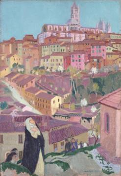 St. Catherine Of Siena Artwork by Maurice Denis