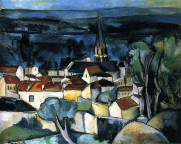 Bougival Artwork by Maurice De Vlaminck