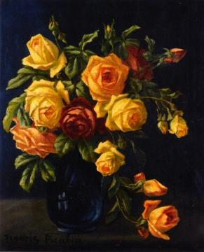 Bouquet of Flowers Artwork by Francis Picabia