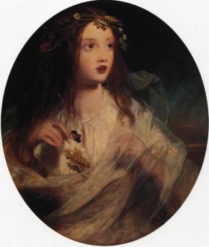 Ophelia Artwork by James Sant