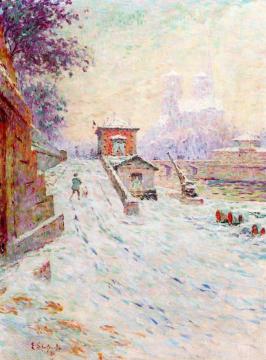 Notre-Dame de Paris Artwork by Claude-Emil Schuffenecker