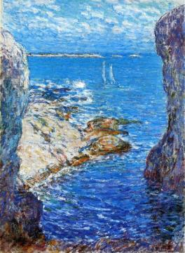 An Isles Of Shoals Day Artwork by Frederick Childe Hassam