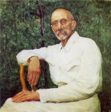 Portrait Of Professor V.grabar Artwork by Igor Grabar
