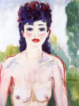 Nude In A Landscape Artwork by Kees Van Dongen