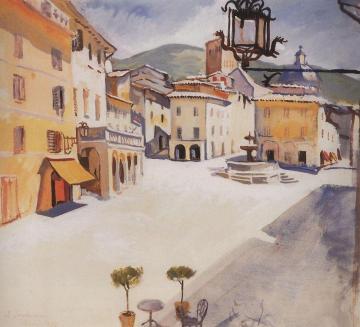 Italy. Assisi Artwork by Zinaida Serebriakova