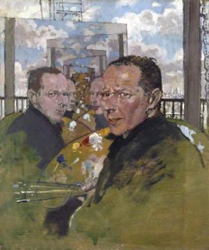 Self portrait Artwork by Sir William Orpen