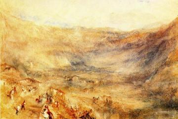 The Brunig Pass, from Meringen Artwork by Joseph Mallord William Turner