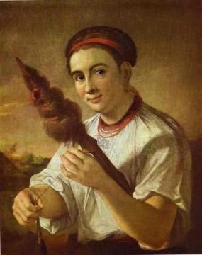 A Spinner Artwork by Vasily Tropinin