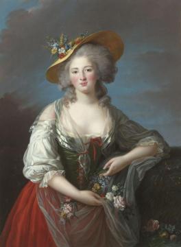 Elisabeth Philippine Marie Helene Of France Artwork by Elisabeth Vigee Le Brun