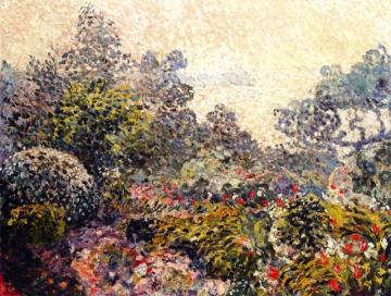 The Garden At Agay At Sunset Artwork by Louis Valtat