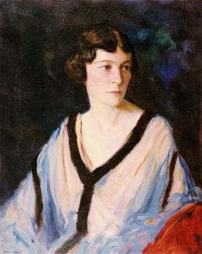 Portrait Of Mrs. Edward H. (catherine) Bennett Artwork by Robert Henri